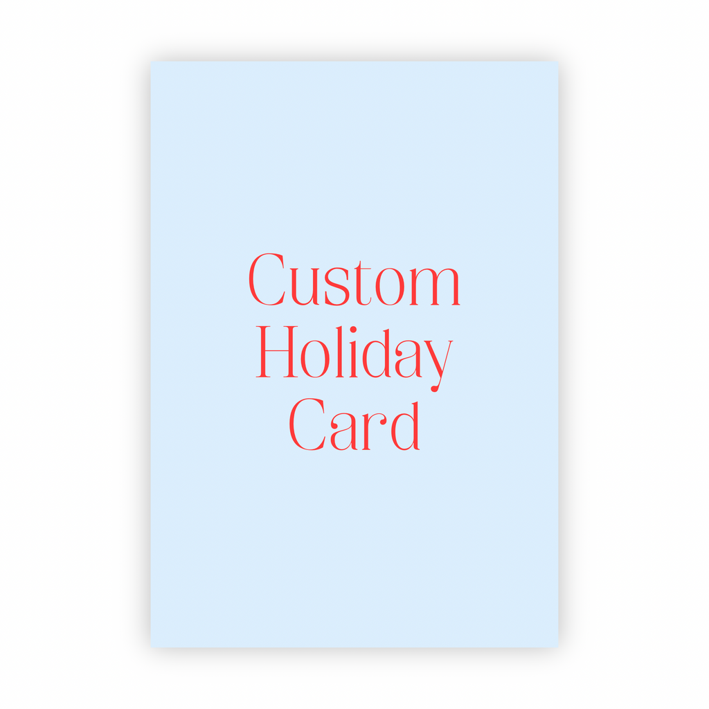 Custom Holiday Cards