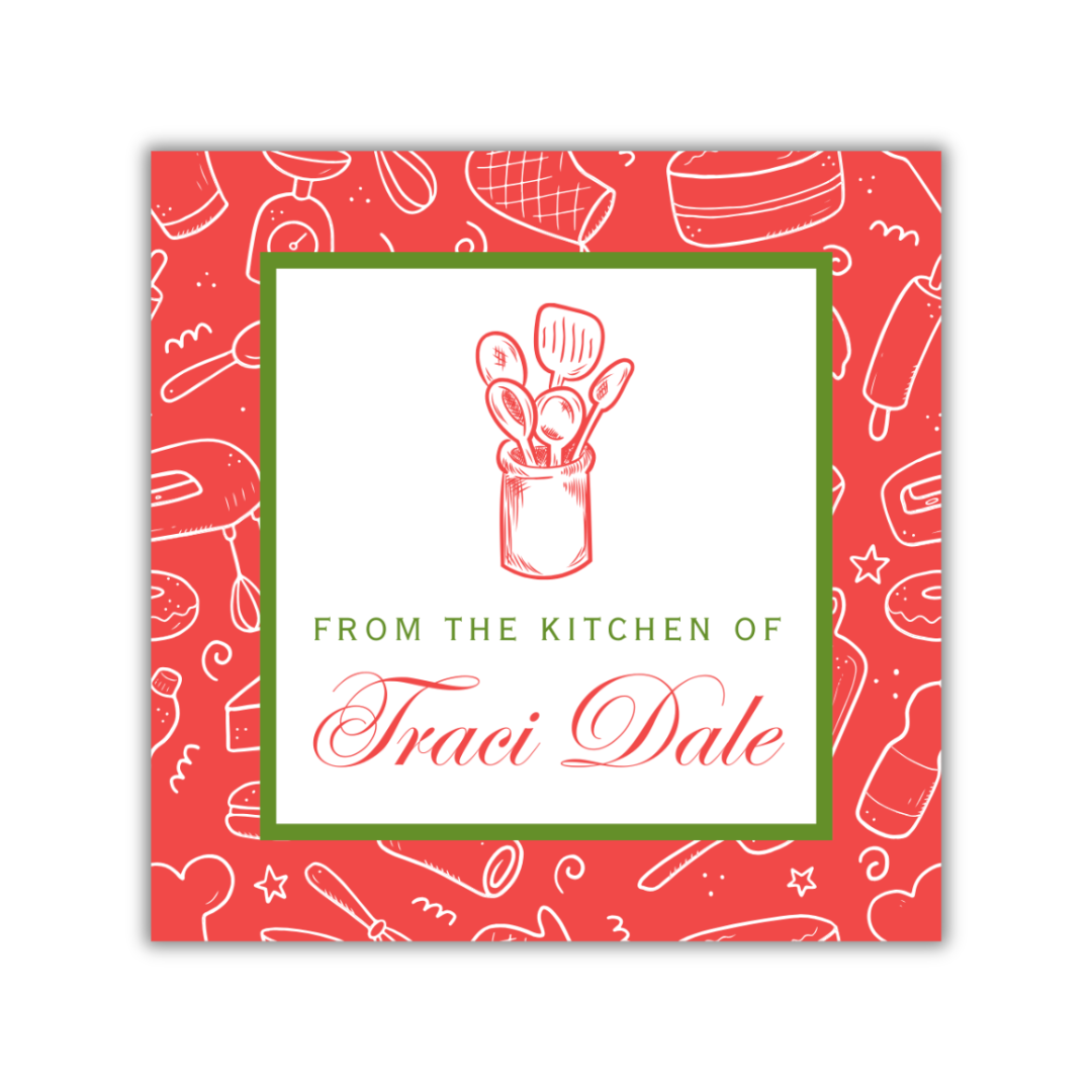 Christmas Baking Gift Tags