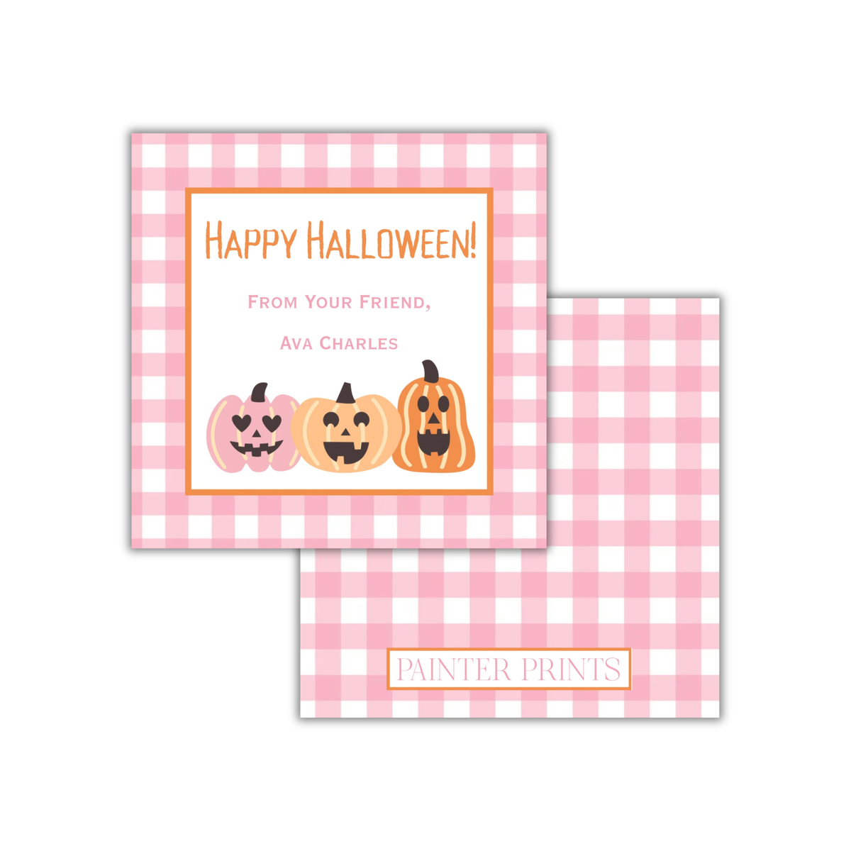 3 Little Pumpkins Tag