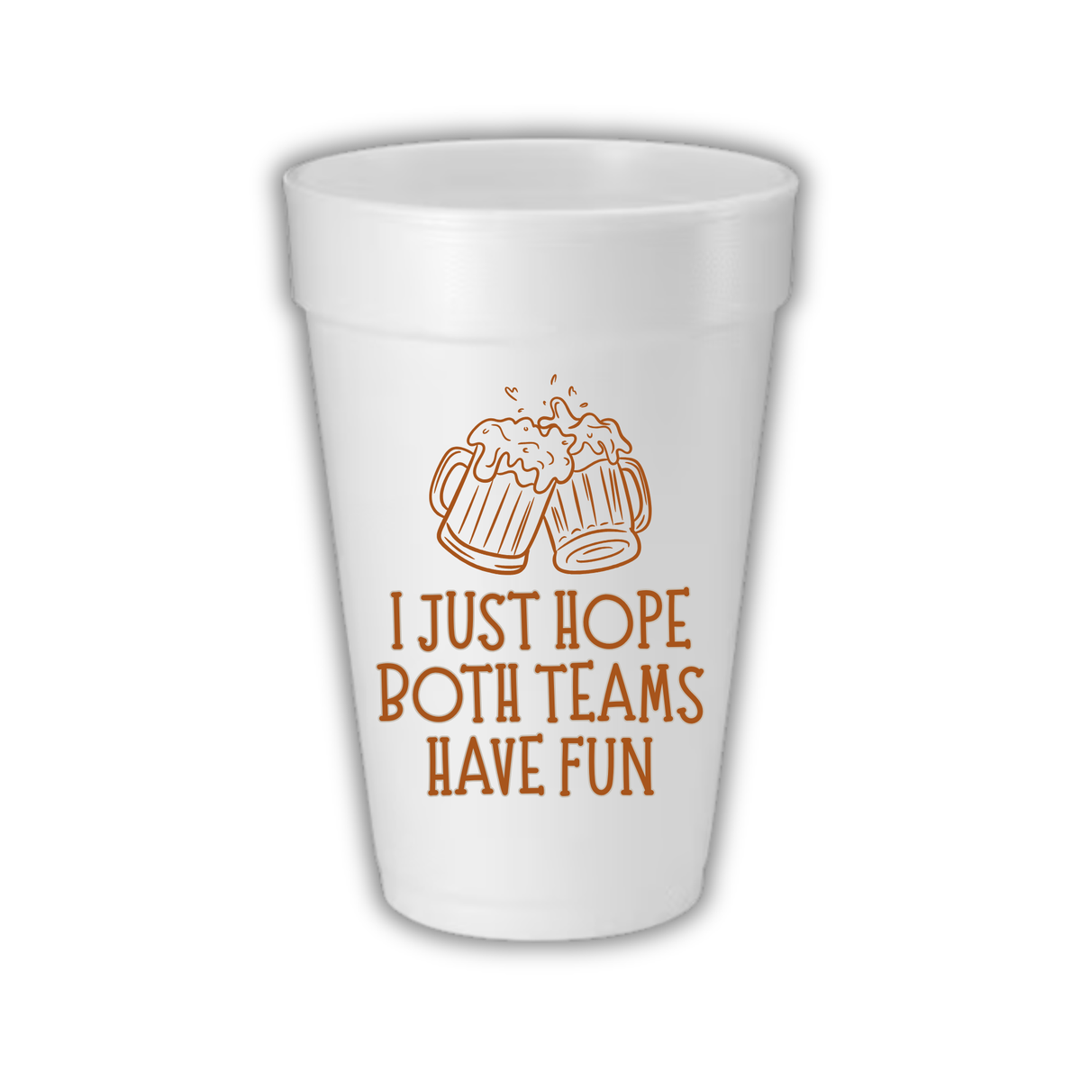 Both Teams Styrofoam Cups