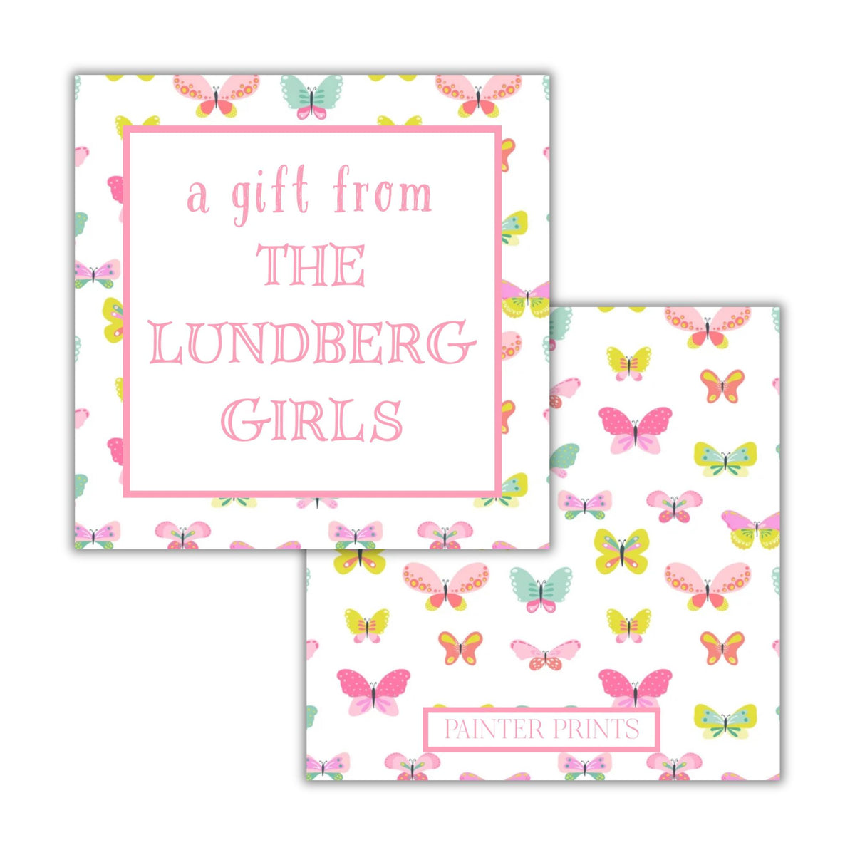 Butterfly Gift Tag
