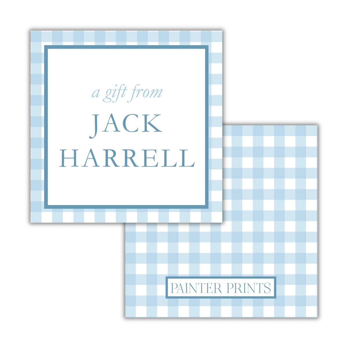 Classic Boy Gift Tag