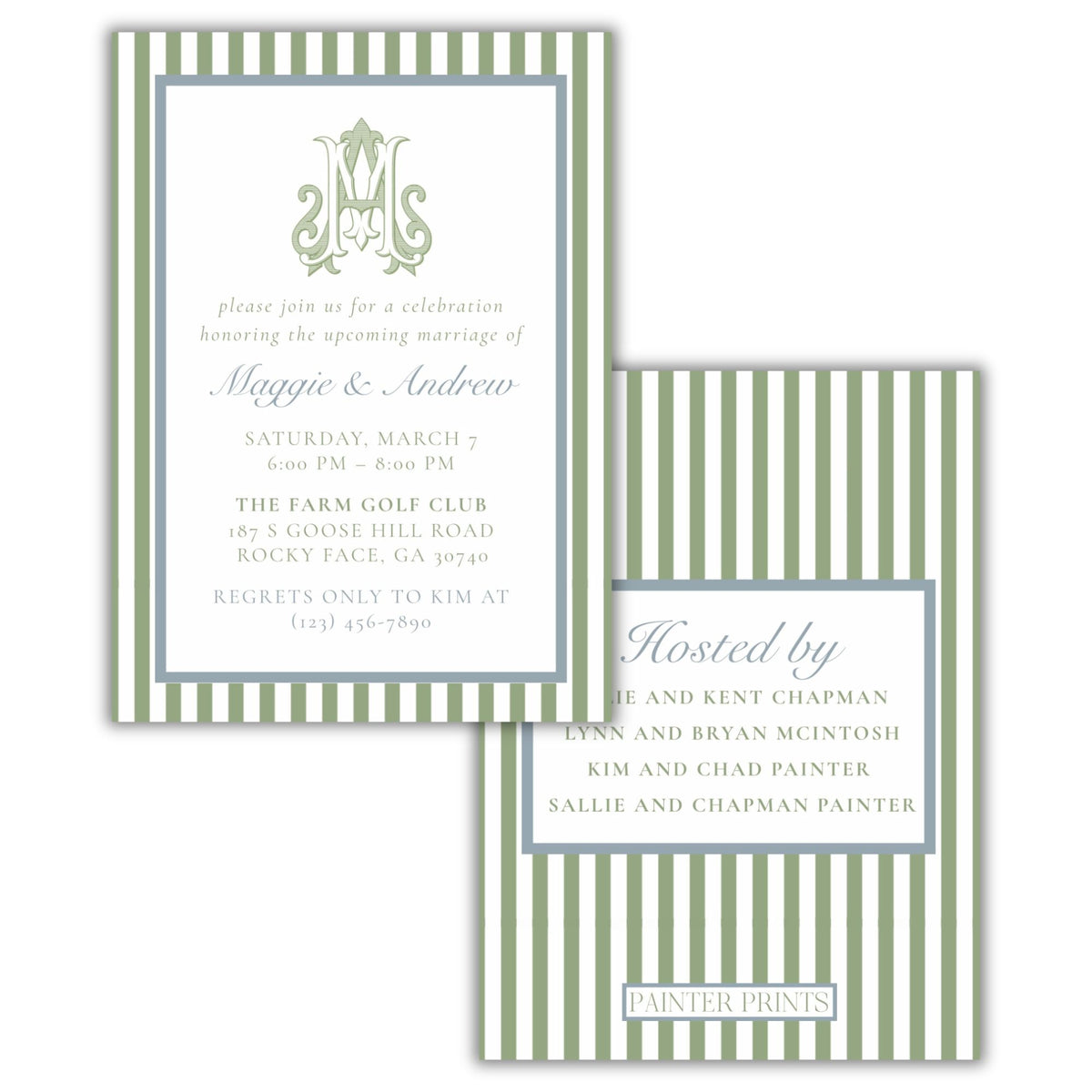 The Humble Wedding Shower Invite