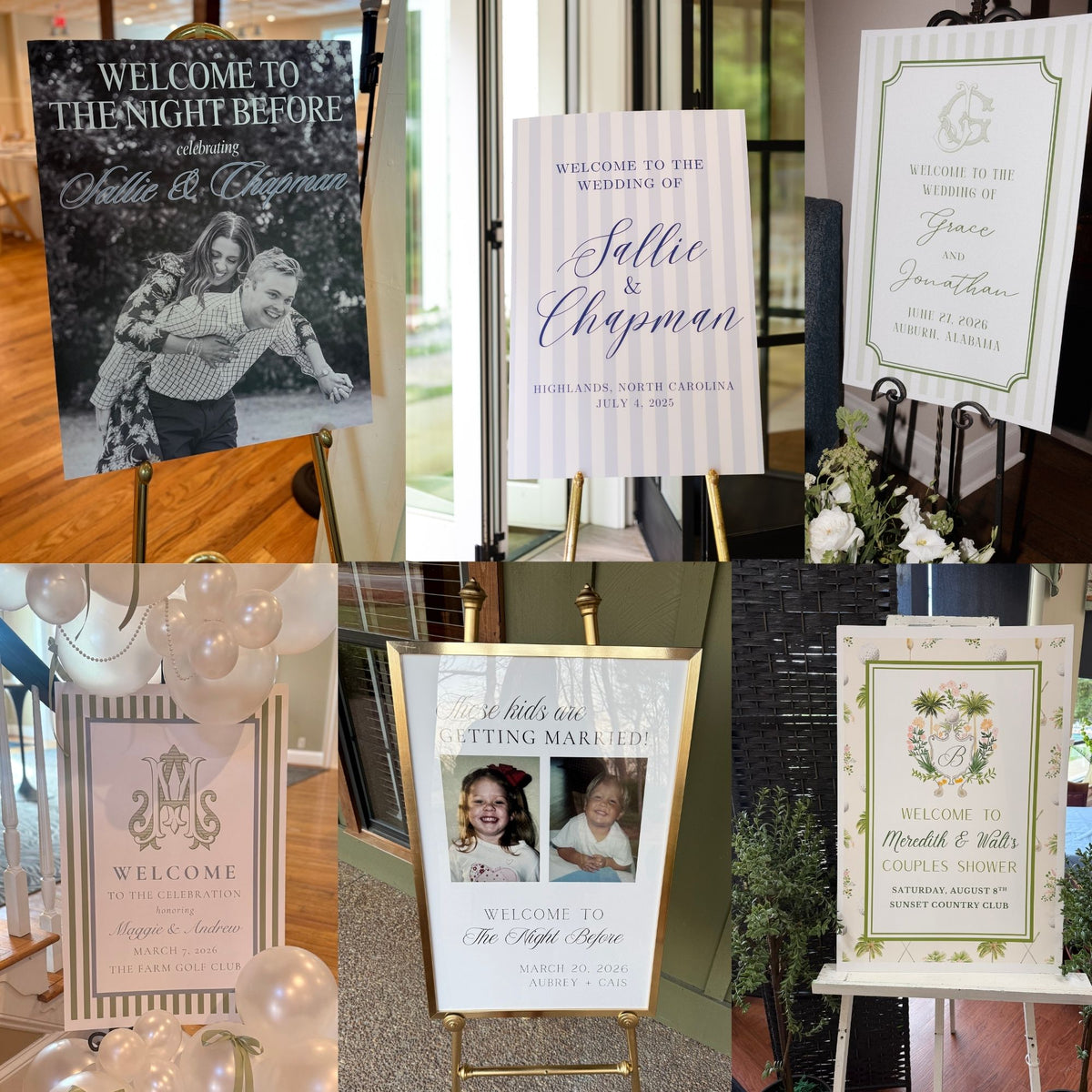 Welcome Sign Design