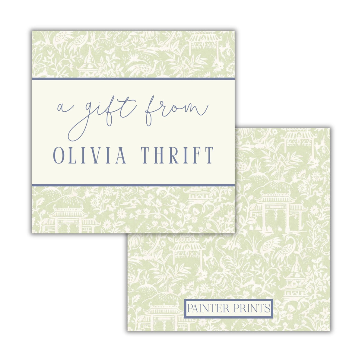 The Olivia Gift Tag