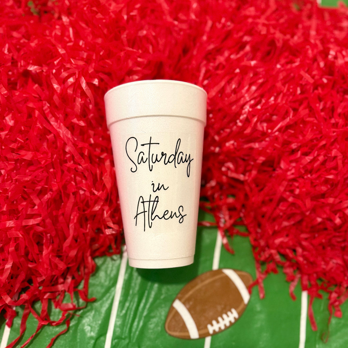 Saturday in Athens Styrofoam Cups