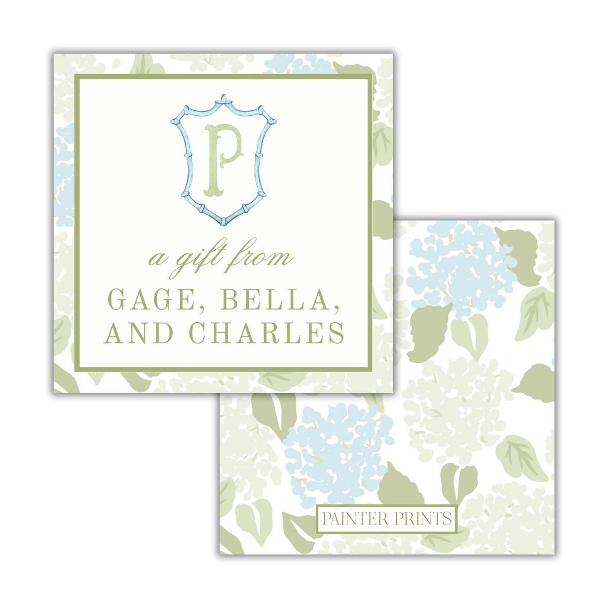 The Hydrangea Gift Tag