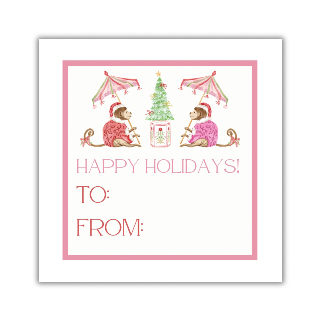 Monkey Business Gift Tags