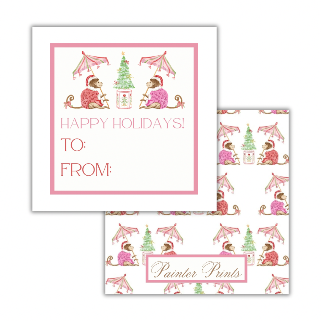 Monkey Business Gift Tags