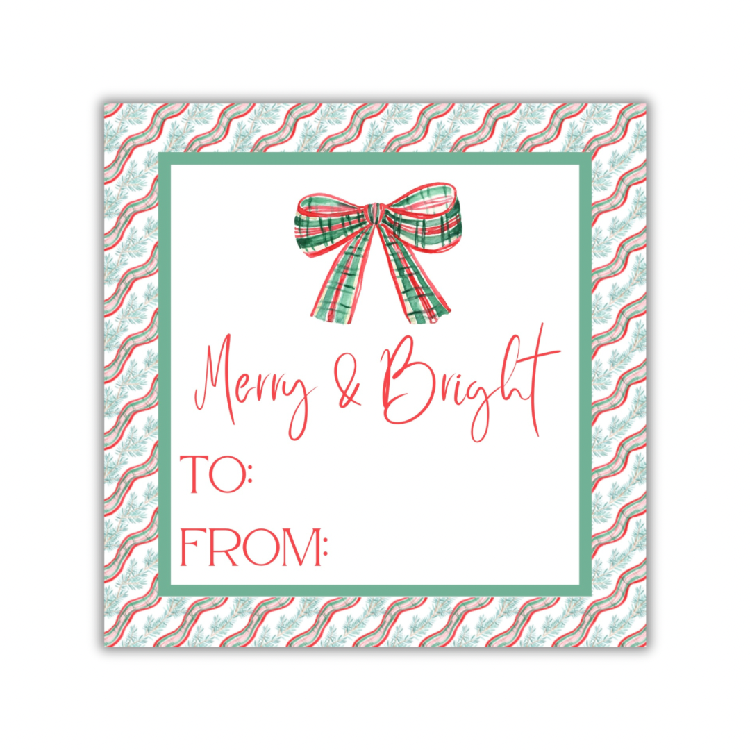 Merry & Bright Gift Tags