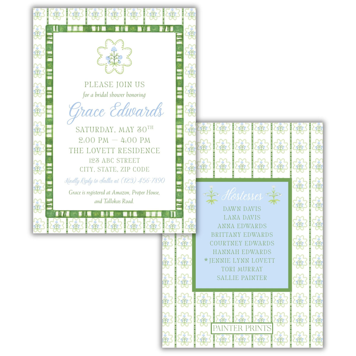 The Grace Bridal Shower Invite