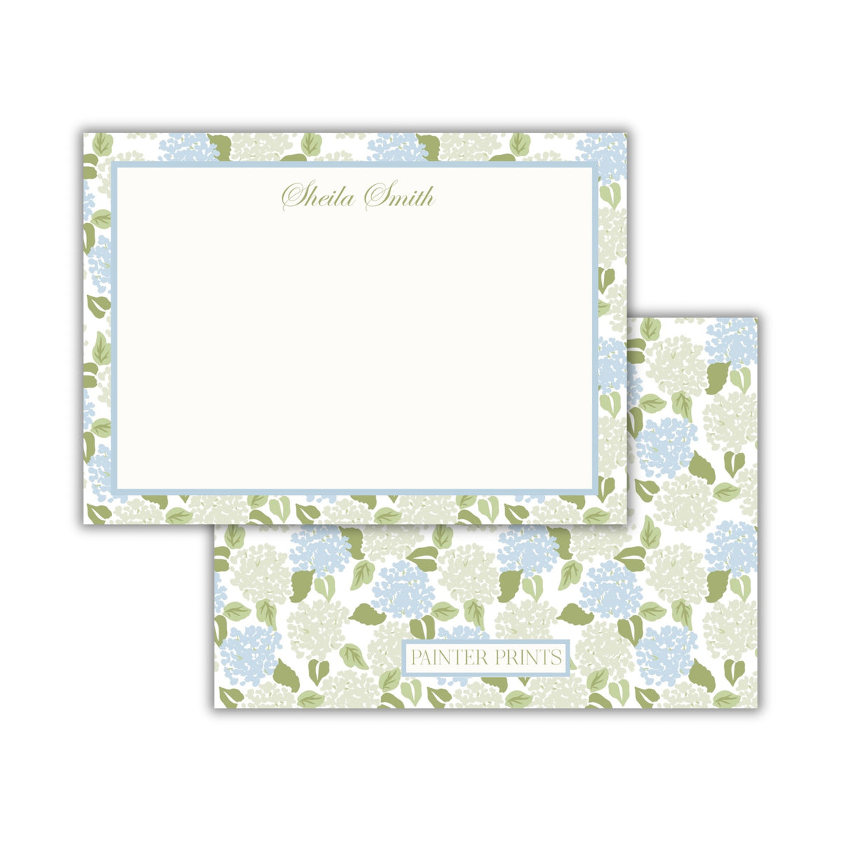Hydrangea Stationery