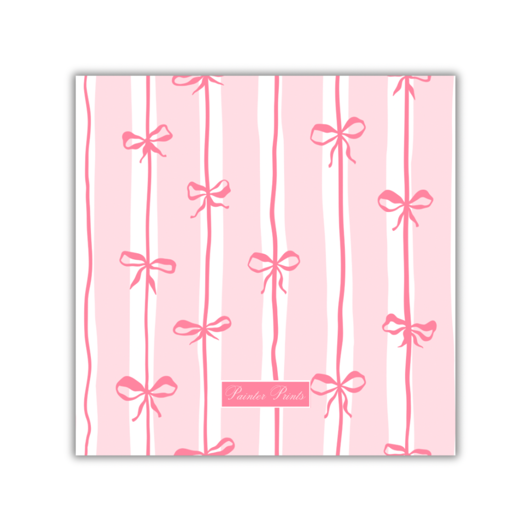 Pink Bows Gift Tags