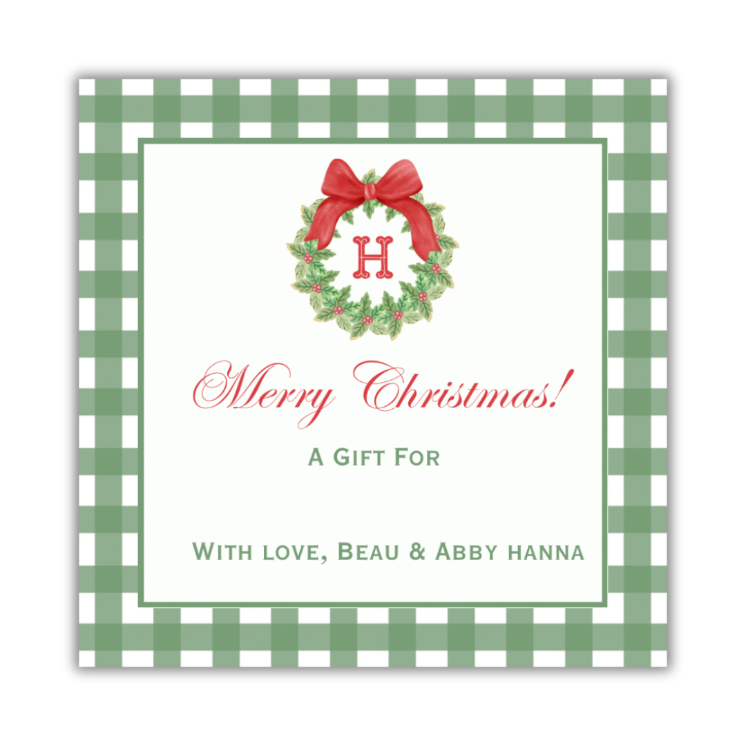 The Gingham Gift Tags