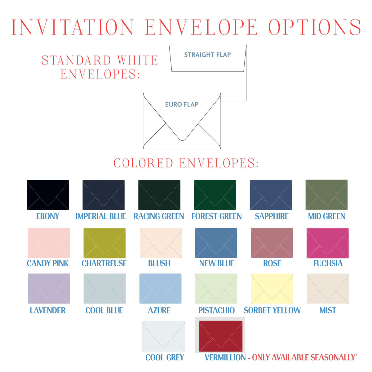 Upgrade: Colored Envelopes