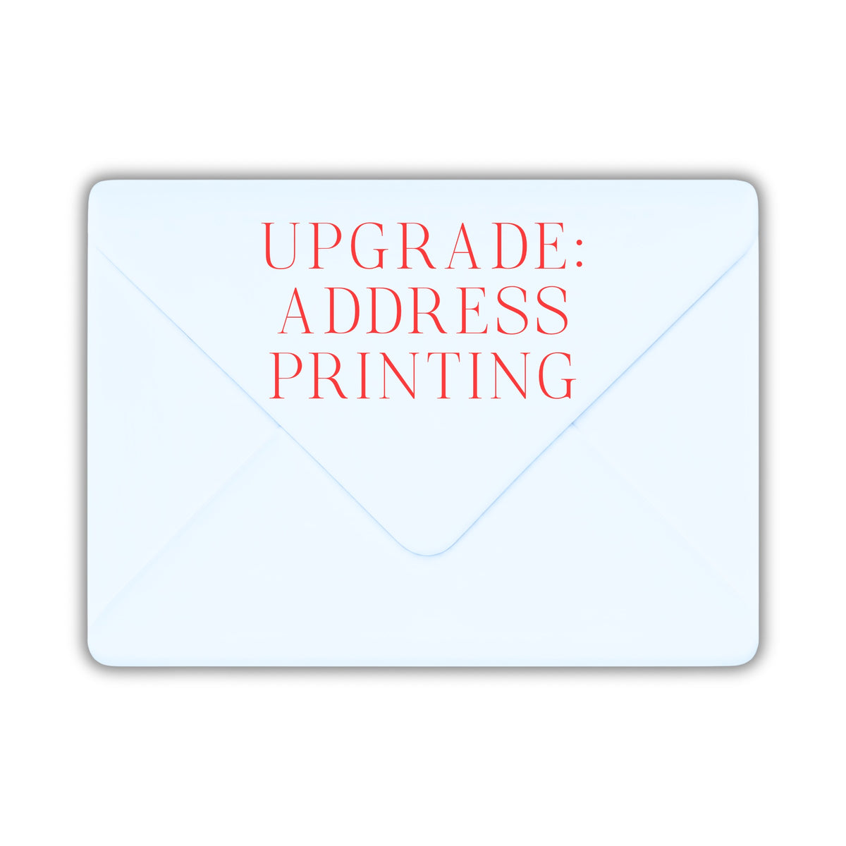 Upgrade: Address Printing