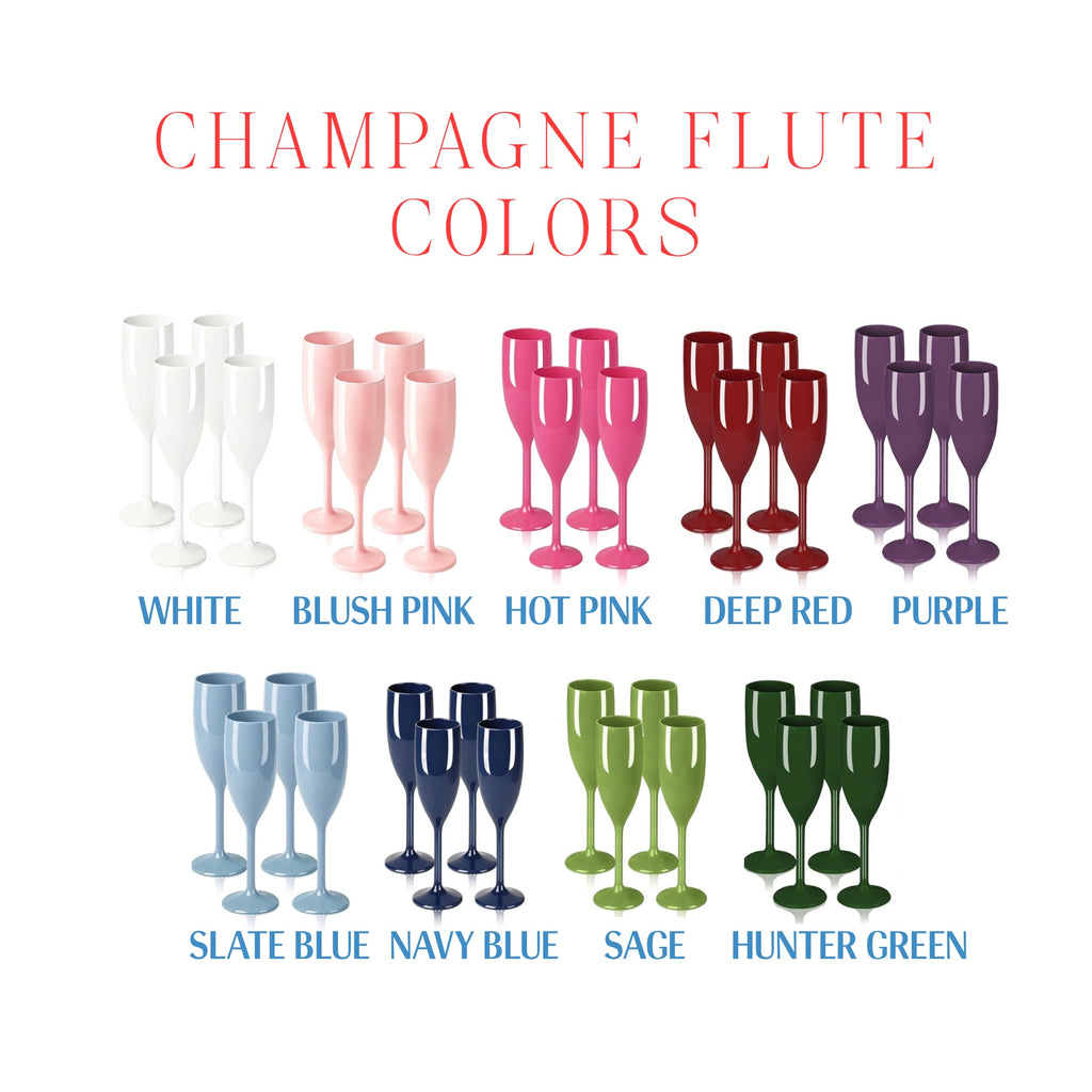Initials Champagne Flute
